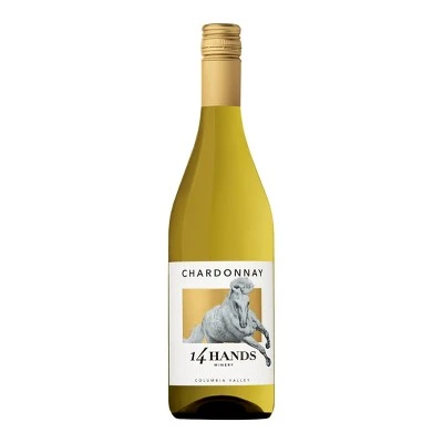 14 Hands Chardonnay White Wine  750ml Bottle