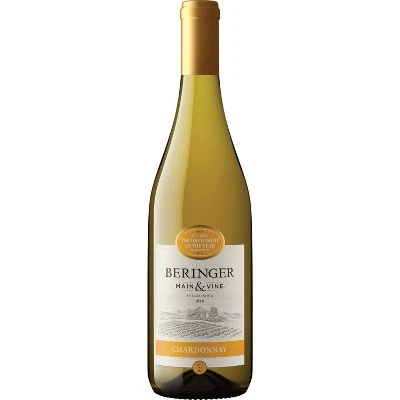 Beringer Chardonnay White Wine  750ml Bottle