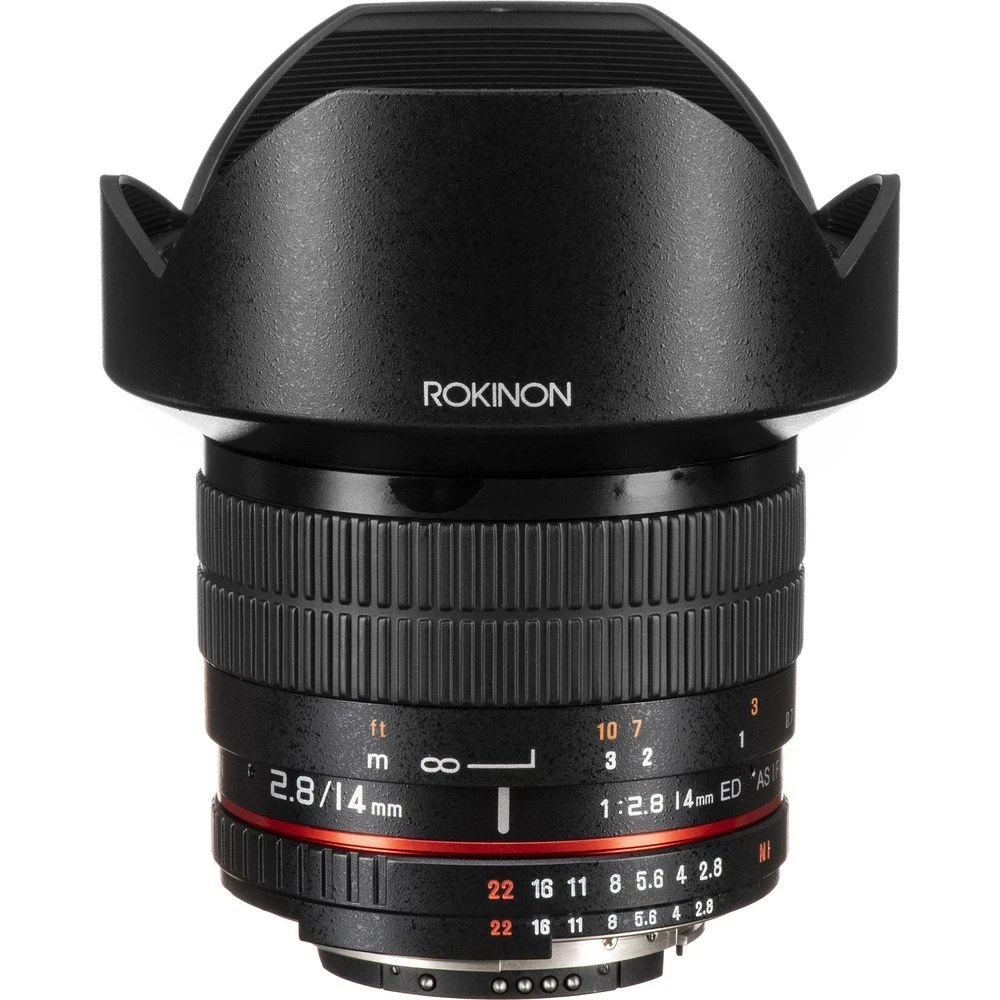 Rokinon 24mm f/1.4 ED AS UMC Wide-Angle Lens for Nikon