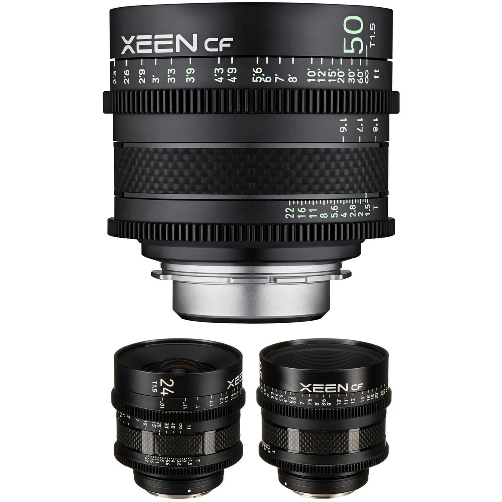 Rokinon XEEN CF Cine 3-Lens Kit (Canon EF Mount)