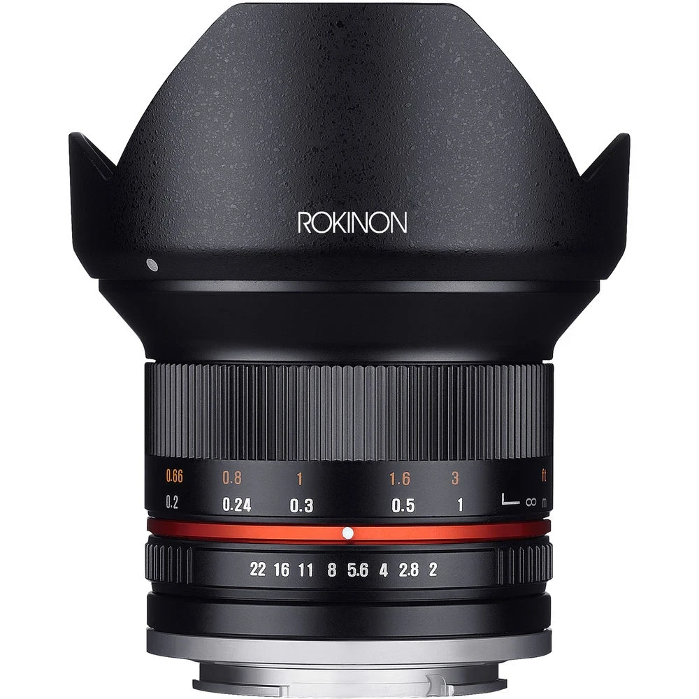 Rokinon 12mm f/2.0 NCS CS Lens for Sony E-Mount (Black)