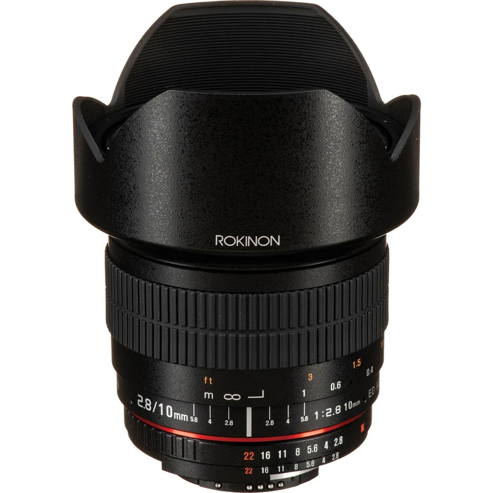 Rokinon 10mm f/2.8 ED AS NCS CS Lens for Nikon F Mount