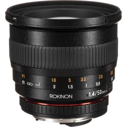 Rokinon Rokinon 85mm f/1.4 AS IF UMC Lens for Nikon F with AE Chip