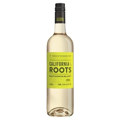 Sauvignon Blanc White Wine  750ml Bottle  California Roots™