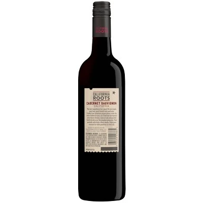 Cabernet Sauvignon Red Wine 750ml Bottle California Roots™