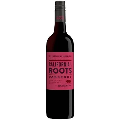 Cabernet Sauvignon Red Wine 750ml Bottle California Roots™