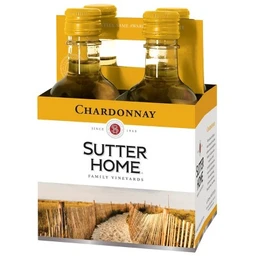 Sutter Home Sutter Home Chardonnay White Wine  4pk/187ml Bottles