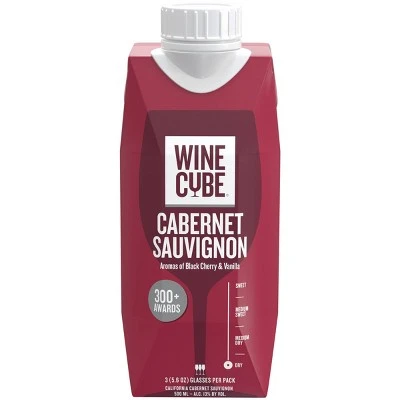 Cabernet Sauvignon Red Wine  500ml Carton  Wine Cube™