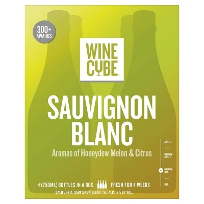 Sauvignon Blanc White Wine  3L Box  Wine Cube™