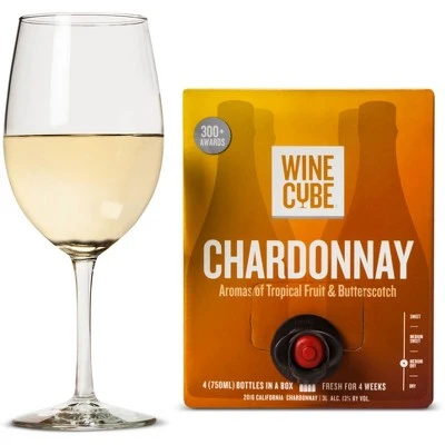 Chardonnay White Wine  3L Box  Wine Cube™