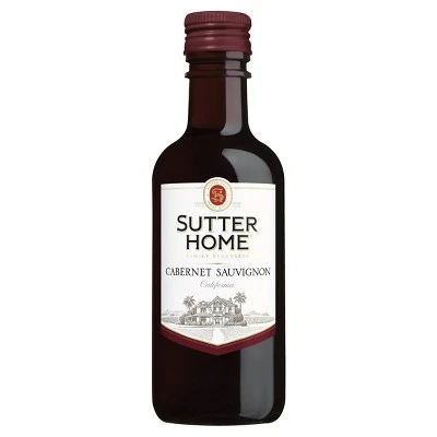 Sutter Home Cabernet Sauvignon Red Wine  4pk/187ml Bottles
