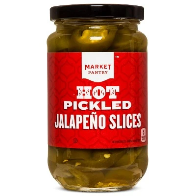 Sliced Jalapeno Peppers 12 oz  Market Pantry™