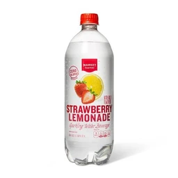Market Pantry Strawberry Lemonade Sparkling Water  1 L Bottle  Market Pantry™