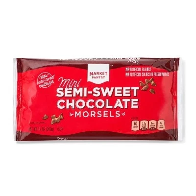 Semi Sweet Mini Chocolate Chips  12oz  Market Pantry™