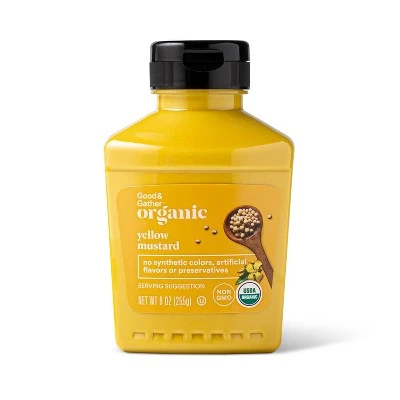 Organic Yellow Mustard  9oz  Good & Gather™