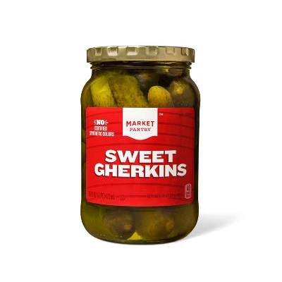 Sweet Gherkins  16oz  Market Pantry™
