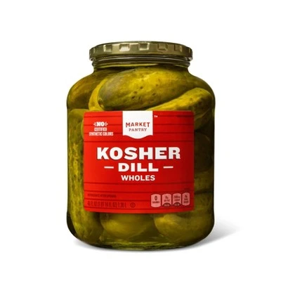 Kosher Dill Whole Pickles  46oz  Market Pantry™