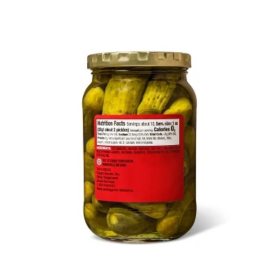 Kosher Dill Snack Pickles  16oz  Market Pantry™