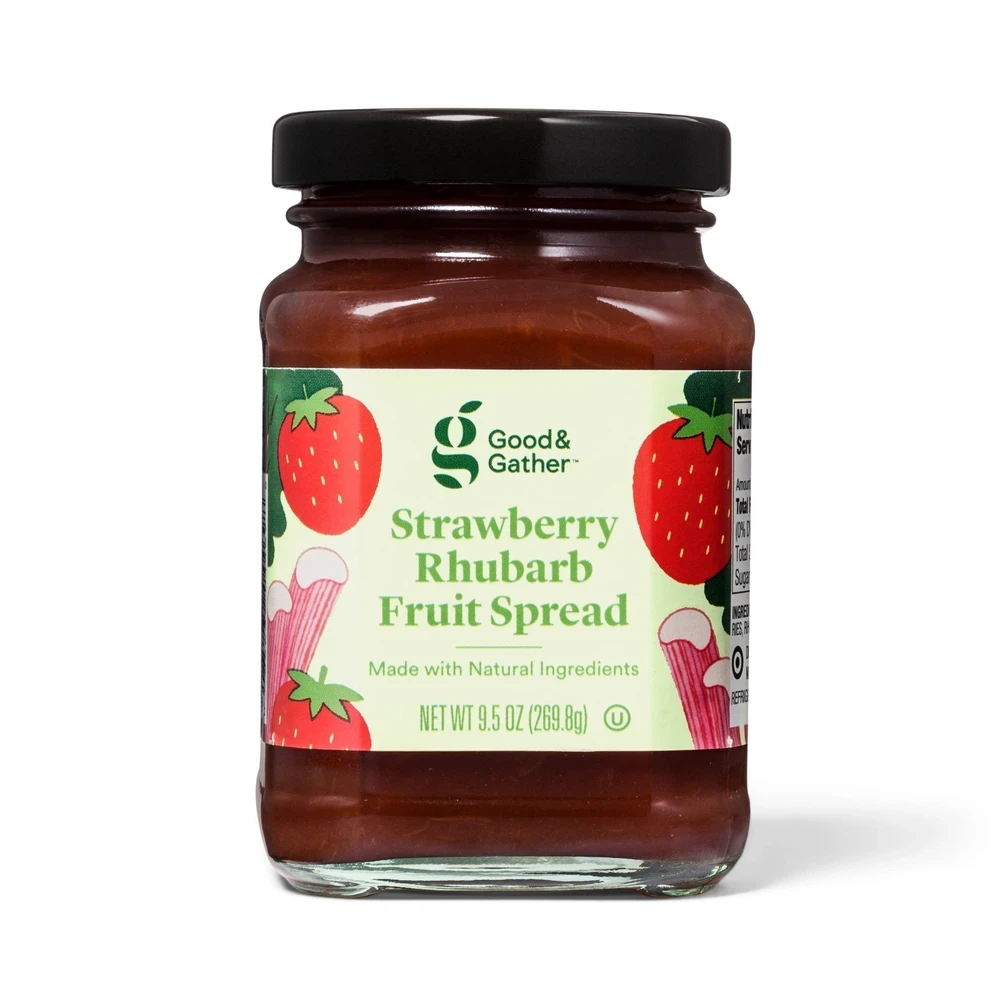Strawberry Rhubarb Fruit Spread  9.5oz  Good & Gather™