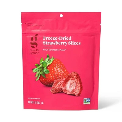 Good & Gather Freeze Dried Strawberry Slices