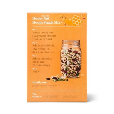 Organic Honey Nut Hoops 12.25oz  Good & Gather™