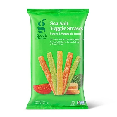Sea Salt Veggie Straws  7oz  Good & Gather™