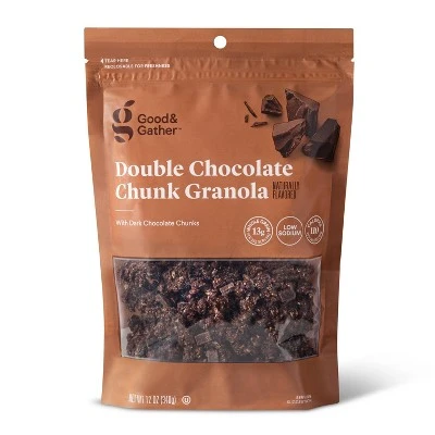 Double Chocolate Chunk Granola 12oz Good & Gather™