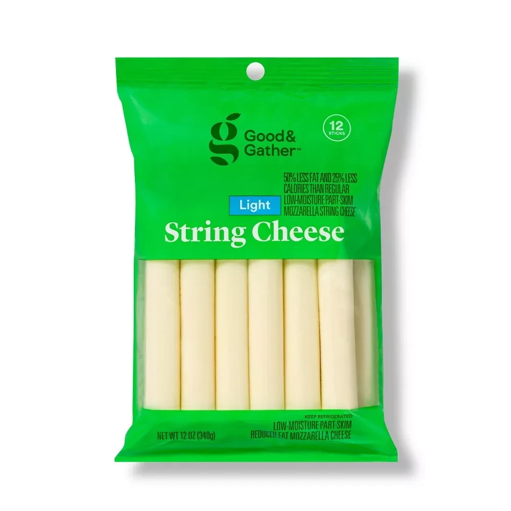 Mozzarella String Cheese 12oz/12pk Good & Gather™
