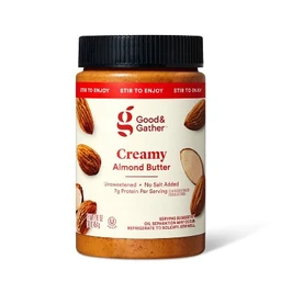 Good & Gather Stir Creamy Almond Butter 16oz  Good & Gather™