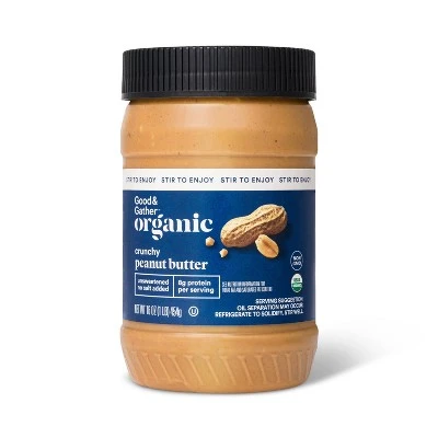 Organic Stir Crunchy Peanut Butter  16oz  Good & Gather™