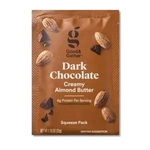 Dark Chocolate Almond Butter Squeeze Pack 1.15oz  Good & Gather™