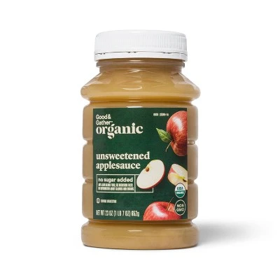 Organic Unsweetened Applesauce  23oz  Good & Gather™
