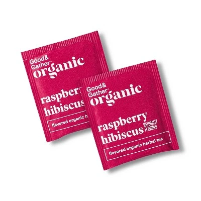 Organic Raspberry Hibiscus Tea 20ct Good & Gather™