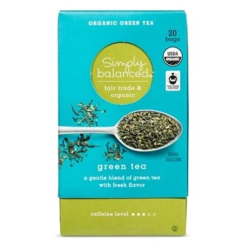 Organic Green Tea Bags  20ct  Simply Balanced™