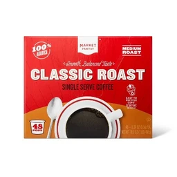 Market Pantry Premium Roast Medium Roast Coffee Single Serve Pods 48ct Market Pantry™