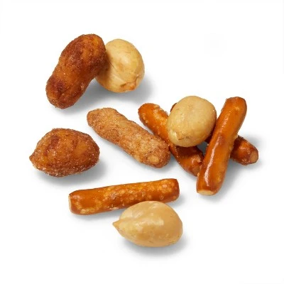 Peanut, Pretzel & Sesame Stick Trail Mix 21oz Market Pantry™