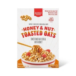 Market Pantry Honey & Nut Toasted Oats Breakfast Cereal  12.25oz  Market Pantry™
