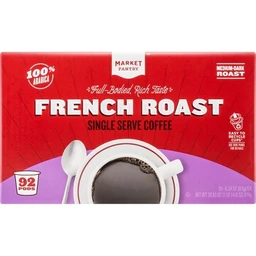 Market Pantry French Roast Single Serve Dark Roast Coffee  92ct  Market Pantry™