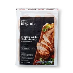 Good & Gather Organic Boneless & Skinless Chicken Breasts  Frozen  2lbs  Good & Gather™