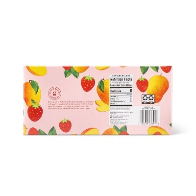 Strawberry Mango Sparkling Water  8pk/12 fl oz Cans  Good & Gather™