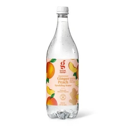 Good & Gather Ginger Peach Sparkling Water 1L Bottle Good & Gather™
