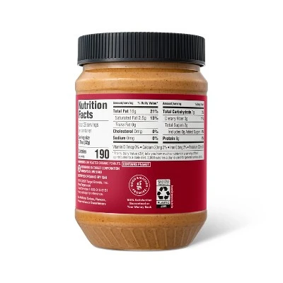 Organic Stir Creamy Peanut Butter  28oz  Good & Gather™