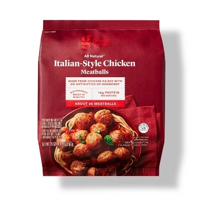 All Natural Italian Style Chicken Meatballs  Frozen  20oz  Good & Gather™