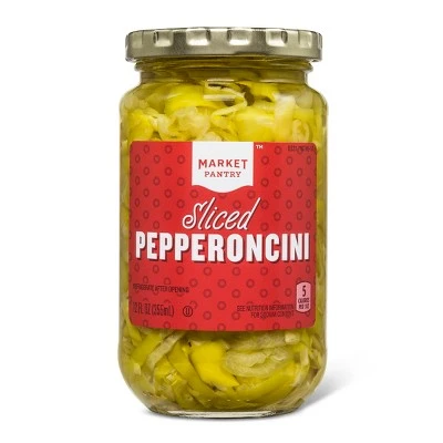 Sliced Pepperoncinis 12 fl oz  Market Pantry™