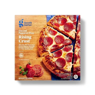 Self Rising Crust Uncured Pepperoni Frozen Pizza  30oz  Good & Gather™
