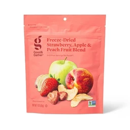 Good & Gather Apple, Strawberry, & Peach Freeze Dried Fruit Blend  1oz  Good & Gather™