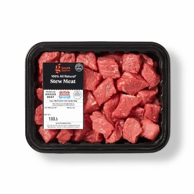 USDA Choice Angus Beef Stew Meat 1lb Good & Gather™