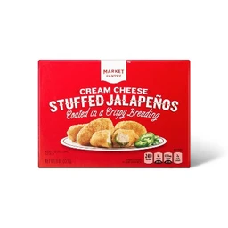 Market Pantry Cream Cheese Stuffed Frozen Jalapeno Poppers  8oz  Market Pantry™