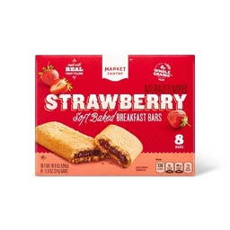 Market Pantry Strawberry Cereal Bars 8ct  Market Pantry™