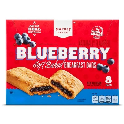 Blueberry Cereal Bars 8ct  Market Pantry™